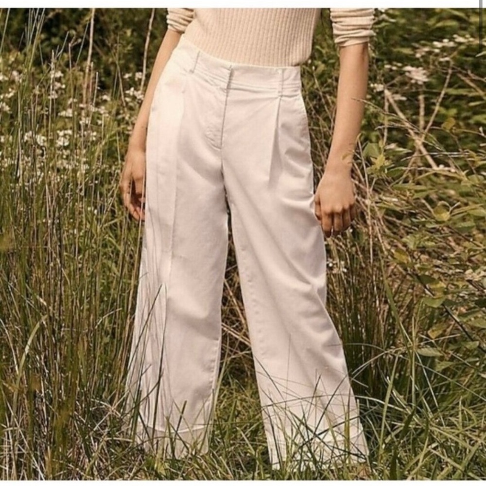 J.Crew wide leg crop pant